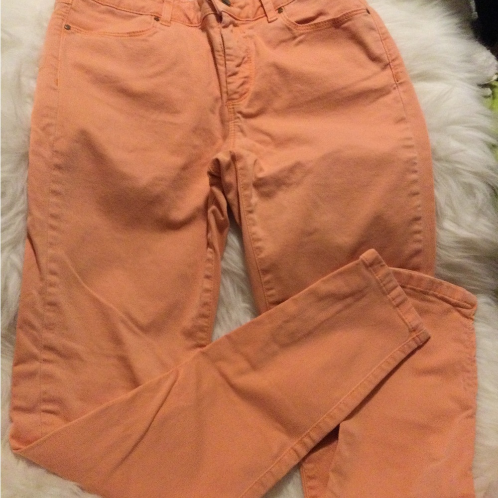 “Zara Basic Dept” Ladies Peach Jeans Size 6